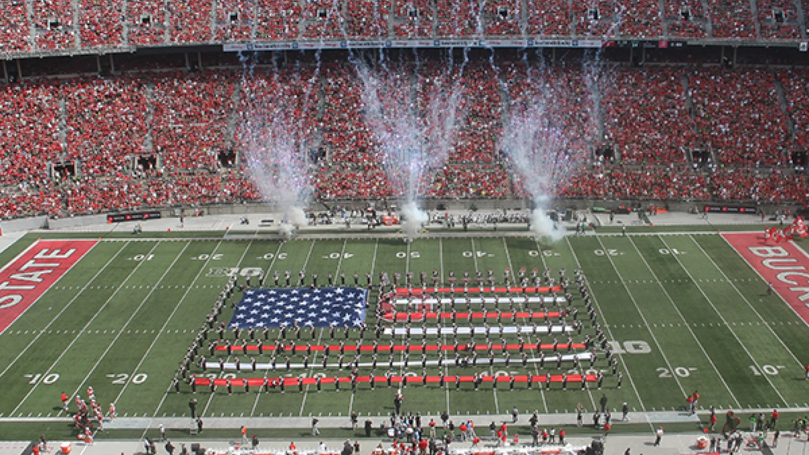 TBDBITL forming the American flag