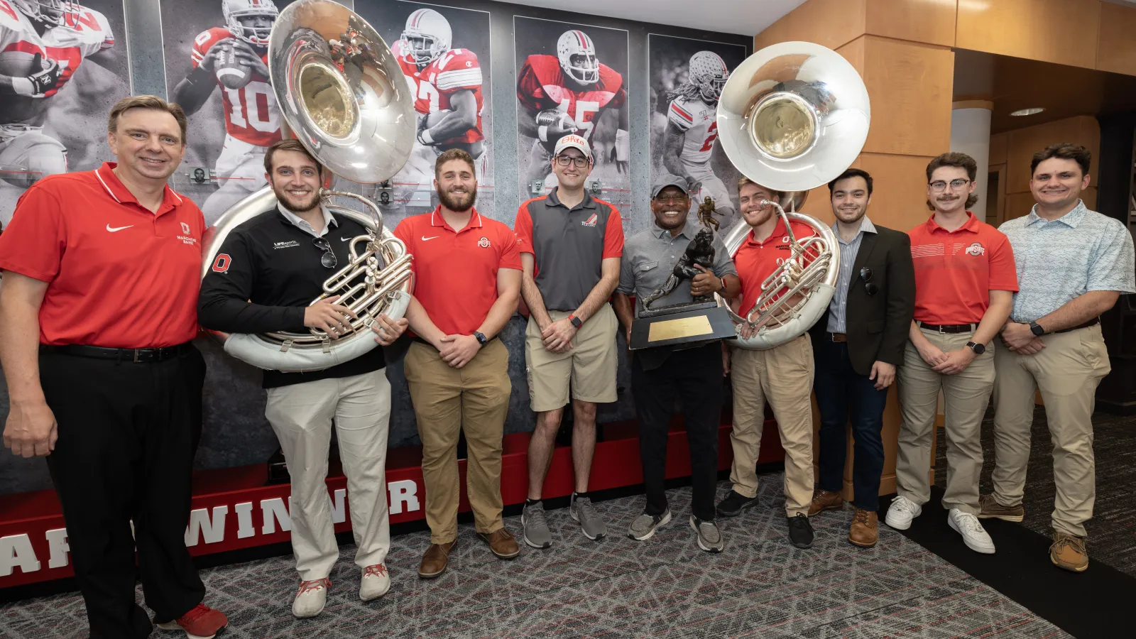 2024 i-dotters with Archie Griffin