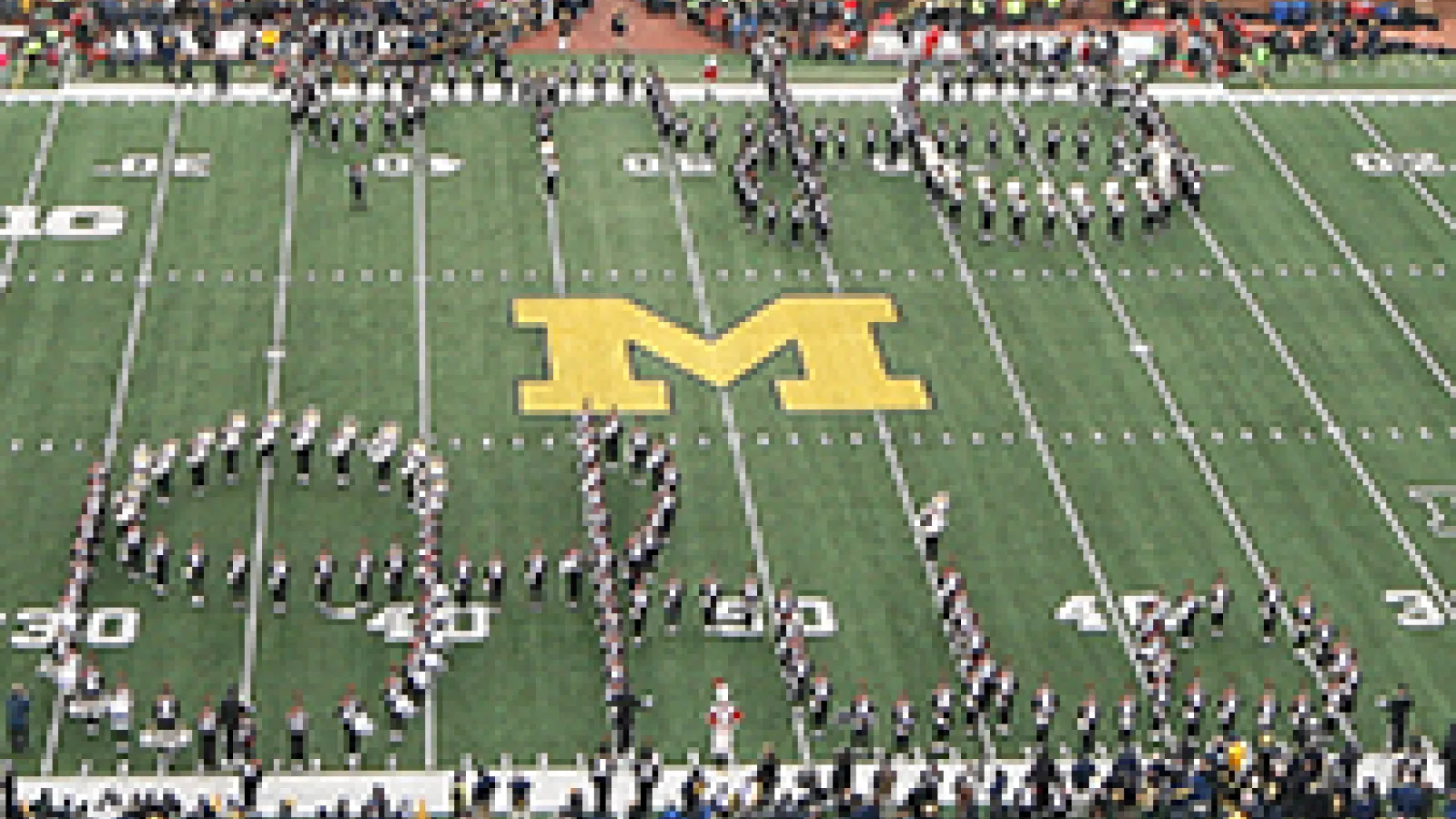 TDBITL performs a double Script Ohio at Michigan Stadium