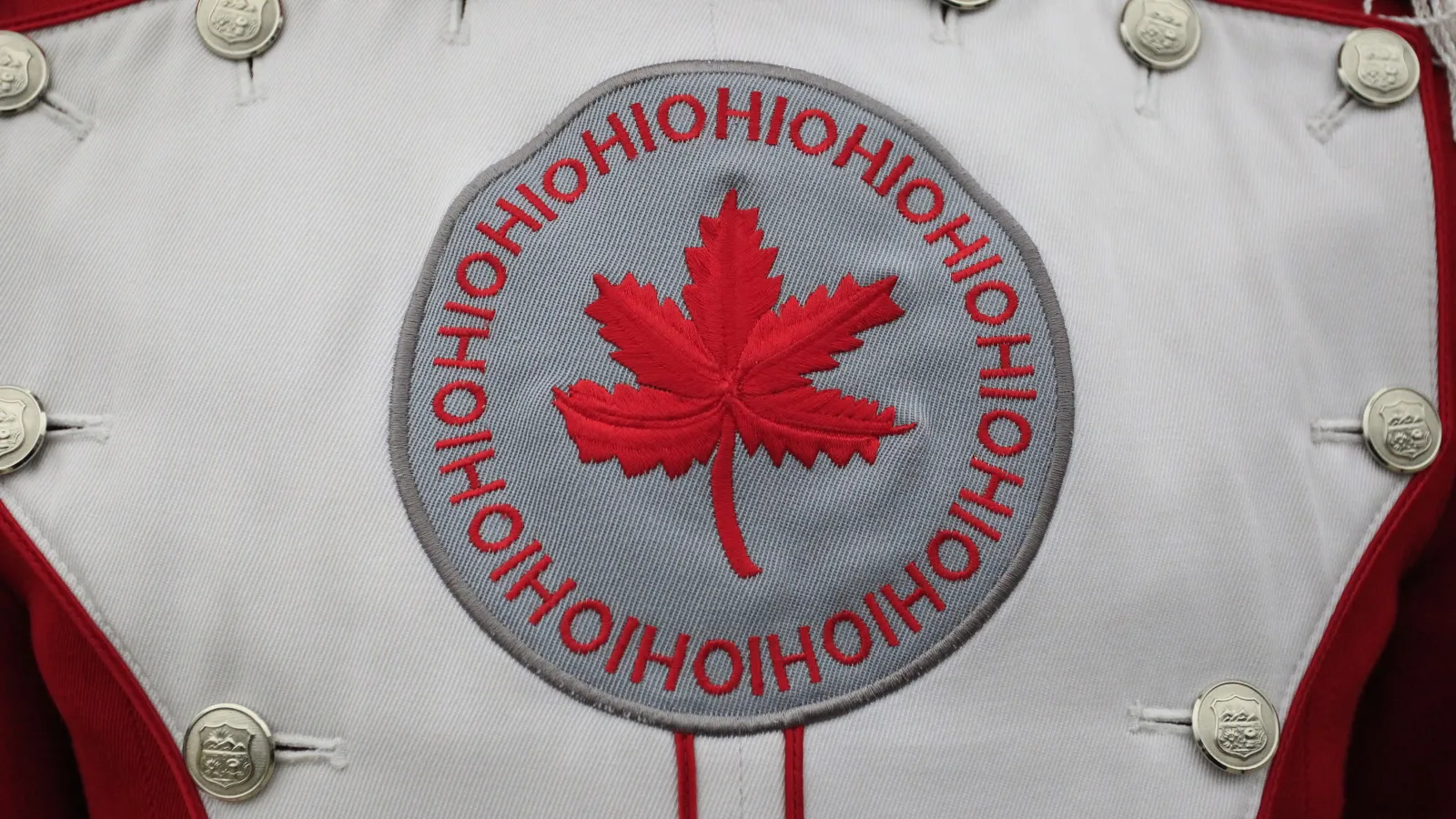 photo of Ohio State drum major uniform