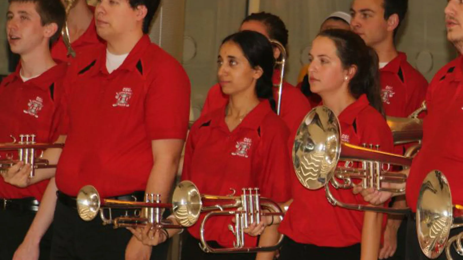 OSUMB members perform at 'Welcome Home' Event