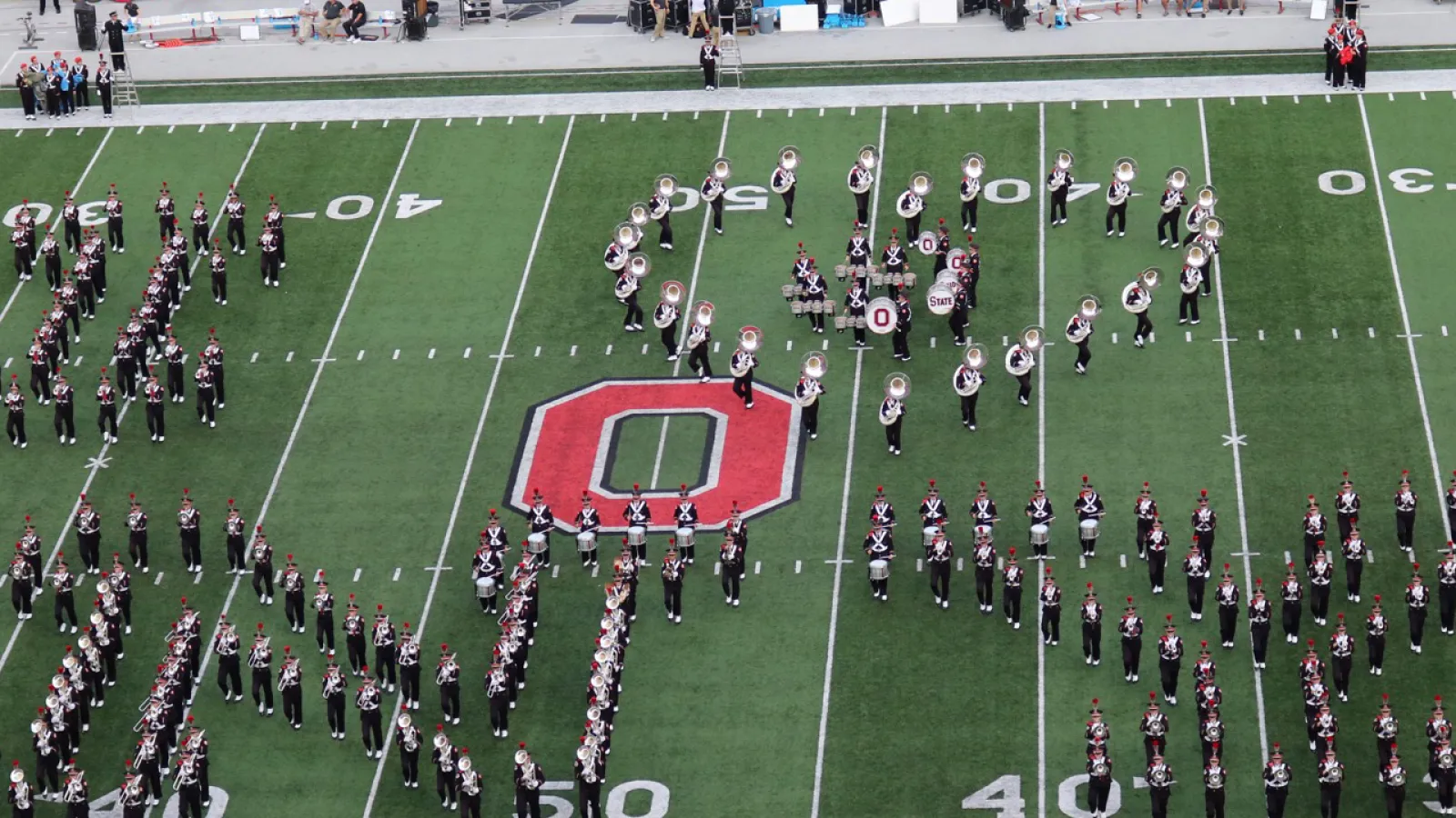 OSUMB spells out "I heart NY"