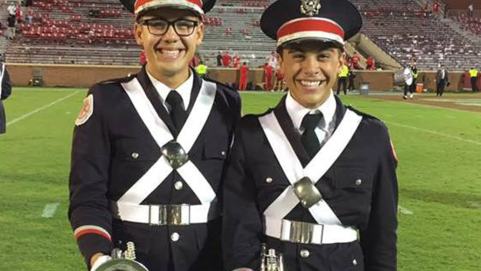 Ryan and Jeremy Parr at the Oklahoma Game