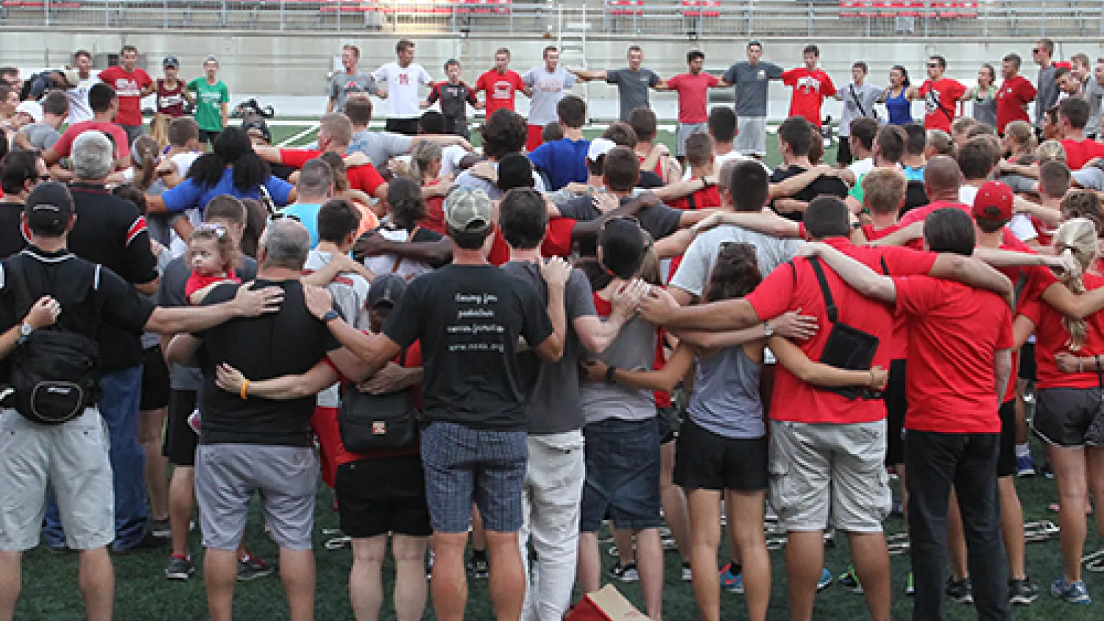 Photo of NC4K event at Ohio Stadium