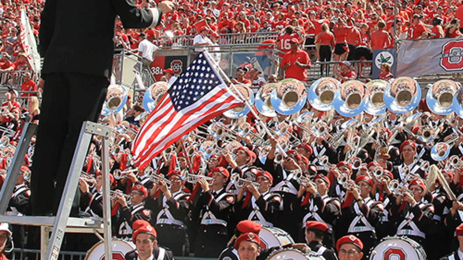 photo of Ohio State Marching Band