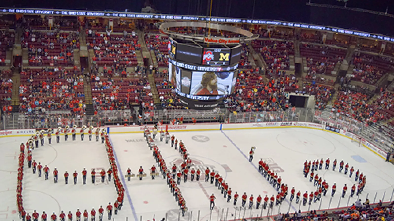 Athletic Band performs Script on Ice