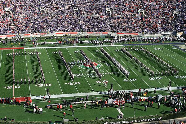 Floating Ohio at the 2019 Rose Bowl