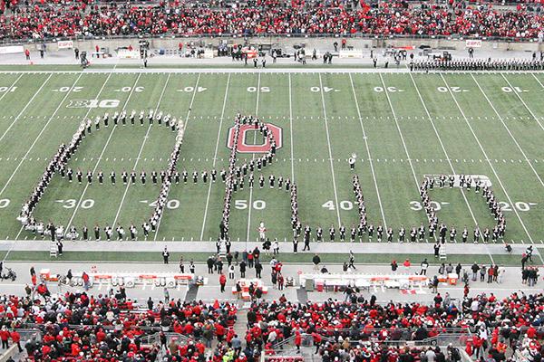 Script Ohio performed at Ohio Stadium