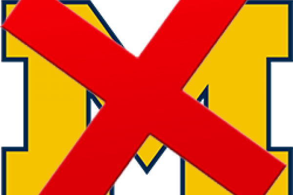 MIchigan Logo with X MIchigan Logo with X