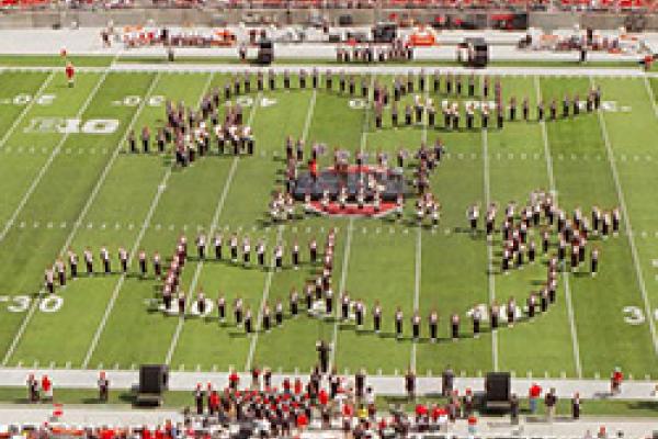Ohio Artists Formation TBDBITL formation with Ohio silhouette and shooting star